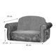 thumbnail image 4 of Sofa Infantil 2 en 1 Marshmallow Frozen, 4 of 4
