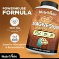 thumbnail image 6 of (2 pack) Nutrivein Magnesium L-Threonate Capsules - Memory & Focus Cognitive Support - 90 Count, 6 of 9