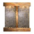 thumbnail image 2 of Adagio AFS1012 Aspen Falls Square Wall Fountain - Rustic Copper-Green Featherstone, 2 of 2