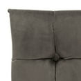 thumbnail image 7 of SAFAVIEH Amaris Mid-Century Modern Tufted Accent Chair, Shale/Black, 7 of 7