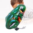thumbnail image 3 of Rana de Relojería, Compacto fácil Utilizando la Rana de Rebote de Devanado de Color Verde Portátil Resistente a la Abrasio, 3 of 7