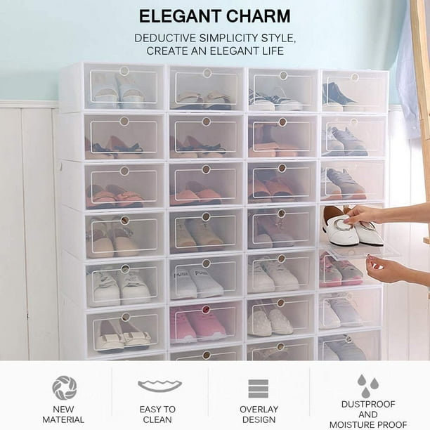 Drawer type shop shoe box