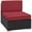 Espresso Red, variant on Modway Gather Armless Outdoor Patio Sectional in Espresso Red by Modway