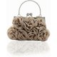 thumbnail image 1 of Ladies Flower Satin Evening Handbag, 1 of 1