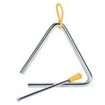 thumbnail image 3 of CNKOO Musical Triangular Steel School Children  Band Percussion Instrument with Beater - 8 Inches, 3 of 9