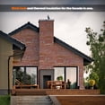 thumbnail image 4 of Izodekor 3D Brick Effect Wall Panels - Cladding, Stone Look, Styrofoam Facing for Living Room, 19x39 in, 3 Panels, Vintage Dream SL-1716, 4 of 11