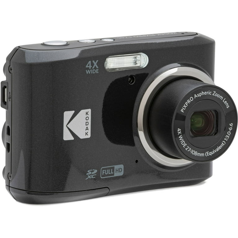 Kodak PIXPRO FZ45 Point Shoot 16MP Full HD Digital Camera, Black