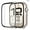 1 Starlight + 1 Transparent, variant on Hionly 2 Pack Case Built in Tempered Glass Screen Protector Compatible with Apple Watch SE 2 (2024)/SE/Series 6/Series 5/Series 4 40mm, Hard PC Case Overall Protective Cover - Starlight + Transparent