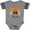 Football Heather and Smoke, variant on Inktastic Halloween Scarecrow Male Face Boys or Girls Baby Bodysuit