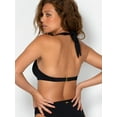 thumbnail image 4 of Women's Smart and Sexy SA1005 Swim Secret The Hottie Halter Bikini Swim Top (Black Hue 36B), 4 of 8