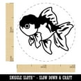 thumbnail image 2 of Lionhead Fancy Pet Goldfish Rubber Stamp for Scrapbooking Crafting Stamping - Mini 1/2 Inch, 2 of 7