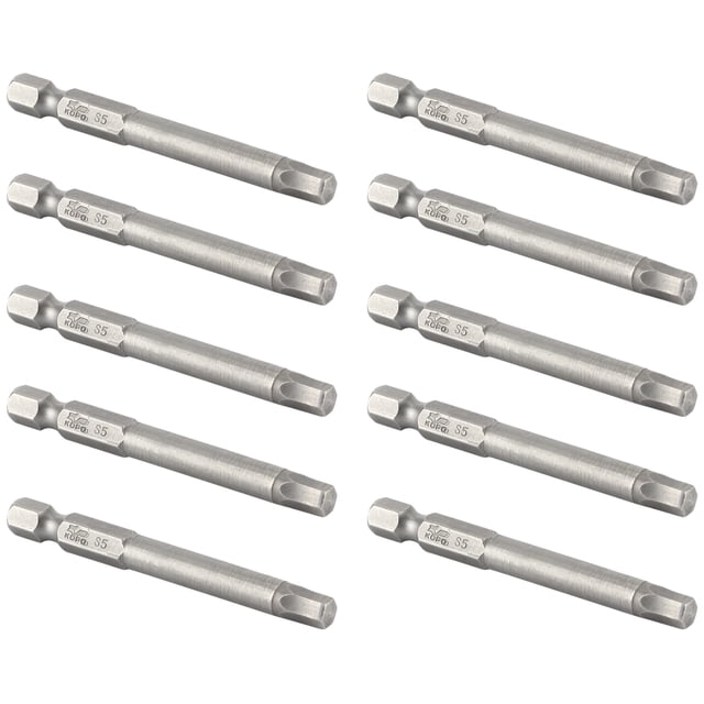 Bits de Destornillador Magnético, Bits de Destornillador Eléctrico S1/4 65 mm Con Accesorios Magnética para Reemplazo