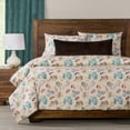 thumbnail image 5 of SIScovers  Galapagos Coral Coastal Print Duvet Set California King - 3 Piece, 5 of 5