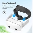 thumbnail image 2 of Facial Interface and Foam Replacement Set for Meta Quest 3S, Anti-Light Leakage, Breathable、Sweatproof VR Face Cover with Soft Memory Foam Cushion、Nose Pad, 2 of 6