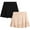 Taupe/Black, variant on RBX Girls' Active Skirt - 2 Pack Pleated Athletic Performance Scooter Skort (7-16)