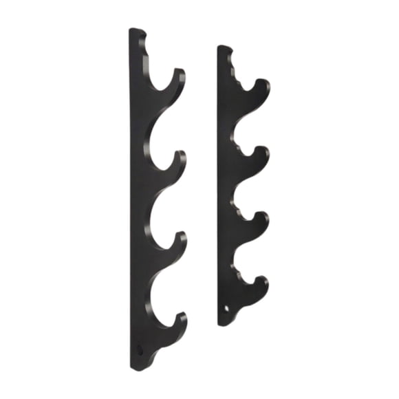 S SERENABLE Baseball Bat Wall Mount Display Organizer for Sports Fan Softball Bat Holder 4 Tiers