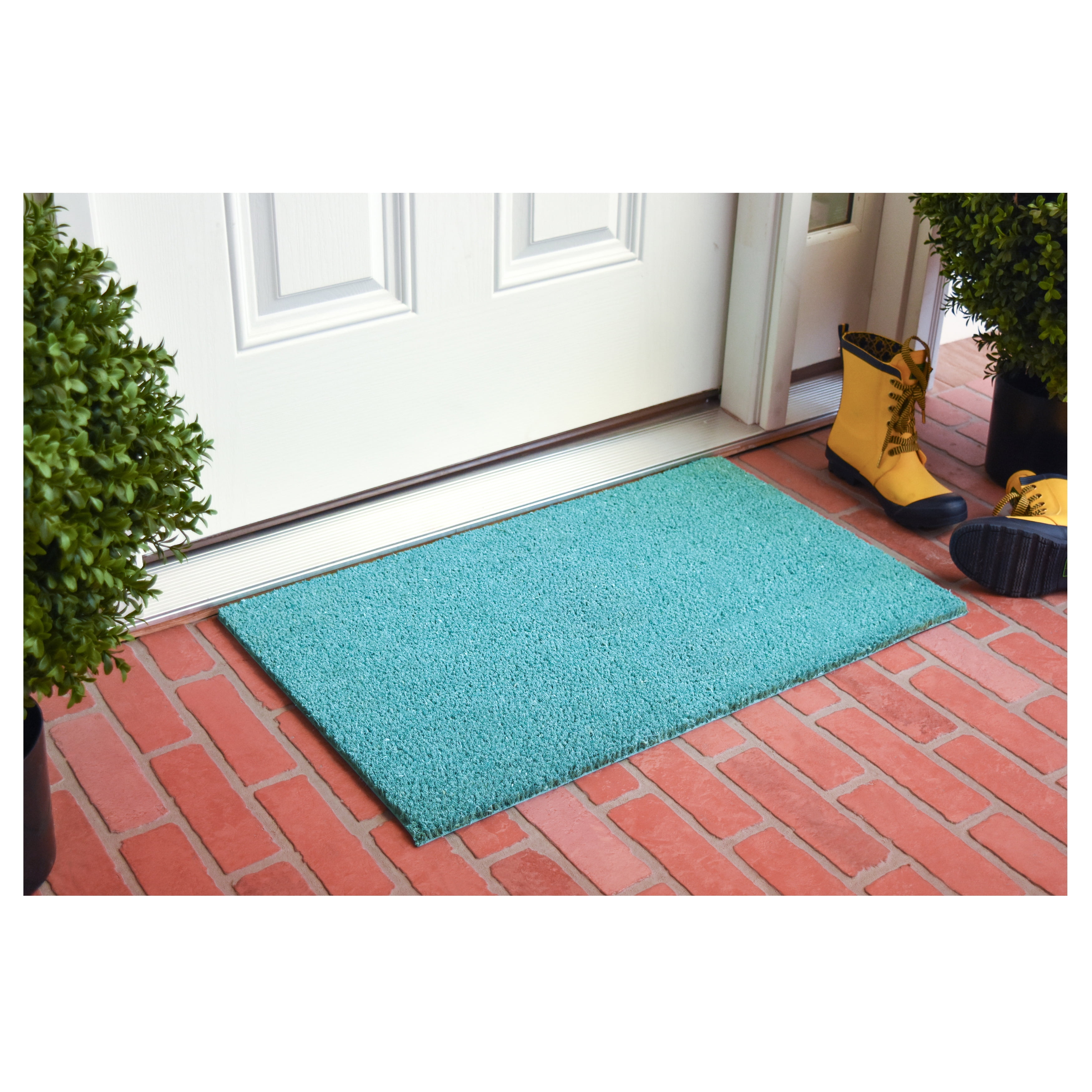 Collins Cyan Pastel Doormat, 24" x 36"
