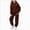 A157---Brown, variant on 7-8 Years Toddler Girls Hooded Sweatshirt And Sweatpants Set With Butterfly Print Newborn Romper Ruffled Long Sleeve Fall Winter Outfits With Bow Headband Purple Girl Set
