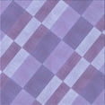 thumbnail image 1 of Ahgly Company Indoor Square Patterned Purple Mimosa Purple Area Rugs, 7' Square, 1 of 1