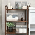 thumbnail image 4 of Foldable Fabric Storage Boxes with Transparent Window, Decorative Storage Boxes, 3-Pack, Gray, Large, 12.4"x11.6"x8.1", 4 of 7