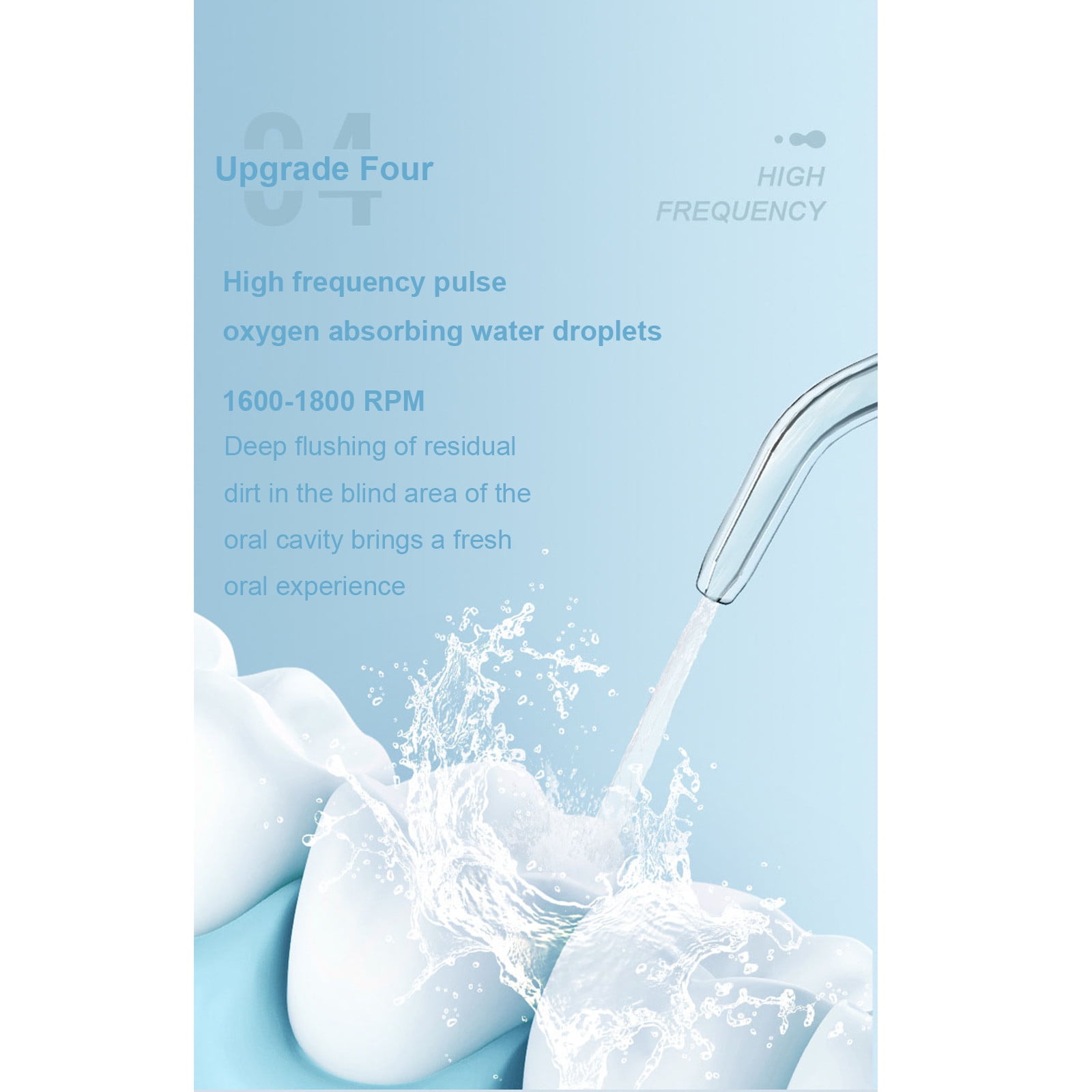 Banzch Electric Toothbrush Portable Water Floss Oral Cleaning Household Whitening And Teeth Washing Machine,Mothers Day Gifts