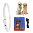 thumbnail image 5 of LED Dog Collar TeqHome USB Rechargeable Flash Dog Necklace Light Collar Adjustable Reusable for Large Dogs (27.55"), 5 of 11