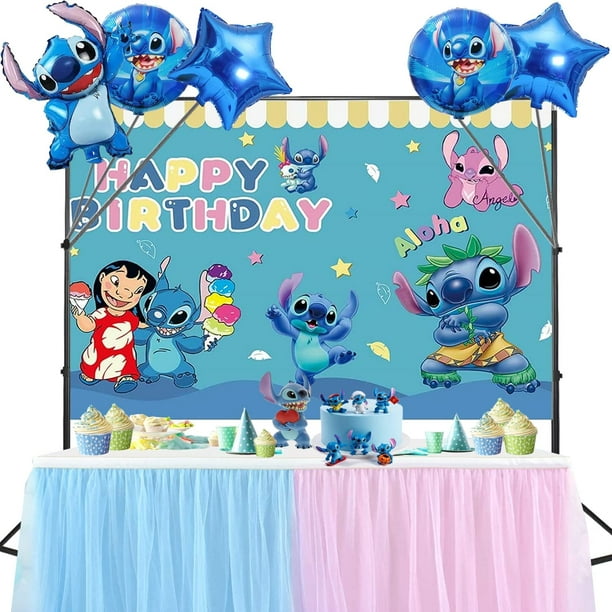 Lilo and Stitch Themed Party Banners and 5 Pieces of Lilo and