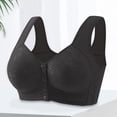 thumbnail image 4 of HEVIRGO Push-Up Cotton Bra for Older Women Full Coverage Front Closure Bras Breathable Supportive Bra Padded Lifting Bras for Daily Wear, 4 of 8