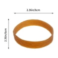 thumbnail image 2 of TEHAUX 200Pcs Ski Break Retainer Elastics for Skis in Light Brown, 2 of 5