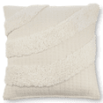 thumbnail image 1 of Bouclair Coussin Décoratif Bidi Beige Capitonné, 1 of 5