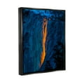 thumbnail image 4 of Stupell Industries Lava Flowing Snowy Mountain Side Rock Cliffs Photograph Luster Gray Floating Framed Canvas Print Wall Art, Design by Steve Smith, 4 of 5