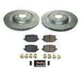 thumbnail image 3 of PowerStop Rear Z23 Evolution Sport Carbon-Fiber Ceramic Brake Pad and Drilled & Slotted Rotor Kit Fits: FORD LINCOLN Select Models K8682, 3 of 10
