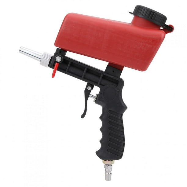 Pistola de aire de mano, pistola de chorro de arena neumática pequeña pistola de chorro de arena neumática máquina de chorro de arena diseño exquisito