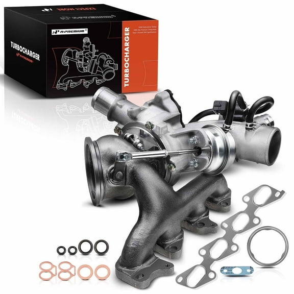 A-Premium Complete Turbo Turbocharger with Gasket Kit Compatible with Chevy Chevrolet Cruze 2011-2015 & Sonic 2012-2020 & Buick Encore 2013-2021 1.4L Replace# 55565353, 783791-1