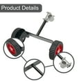 thumbnail image 3 of Backpack Side-Mounted Lawn Mower Hand-Held Support Frame Portable Support Wheel, 3 of 9