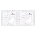 thumbnail image 1 of 2 Pieces Kids Playing Coordinate Protractor Topographic Drafting Ruler, 1 of 10
