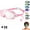 A, variant on My Cool Summer Goggles, 180° Wide View Swim Goggles, Comfortable Adjustable Swim Goggles for Men Women Youth