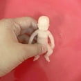thumbnail image 5 of Ultra Cute Mini Reborn Baby Doll - Soft Silicone Palm-Sized Infant Toy, Birthday Gift for Kids, 5 of 6