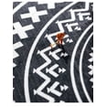 thumbnail image 3 of Nvzi -b Bathroom Rug Mat , Non-Slip Plush Shaggy Bath Carpet, Machine Wash Dry, Bath Mats for Bathroom Floor, Tub and Shower, Bathroom Runner Bathmat Accessories Decor, Black G,16*24inch, 3 of 4