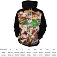 thumbnail image 3 of John Cena Wrestler Long Sleeve Pullover Hoodies Clothes Colorful Hooded Sportswear Outfits, 3 of 4