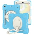 thumbnail image 2 of Funda para iPad Air de 10,2 pulgadas (2019/2020) con correa para el hombro, soporte de anilla grande, portalápices, protección contra caídas, duradera., 2 of 5