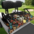 thumbnail image 4 of XYZCANDO Skeleton Frame Golf Cart Seat Soft, Fit for Sports Club Car Golf Cart Suitable for 2 Passenger EZGO, 4 of 8