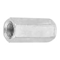 thumbnail image 1 of Coupling Hex Nut,, Carbon Steel Functional Reliable High Strength Hex Thread Nut,  Machinery Industry Industrial Application, 1 of 8