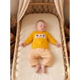 thumbnail image 6 of RUINIXCW Toddler Baby Boy Girl Thanksgiving Outfit Baby Christening Fall Winter Clothes God is Great God is Good Letters Long Sleeve Sweatshirt and Plaid Pants Set, 6 of 9