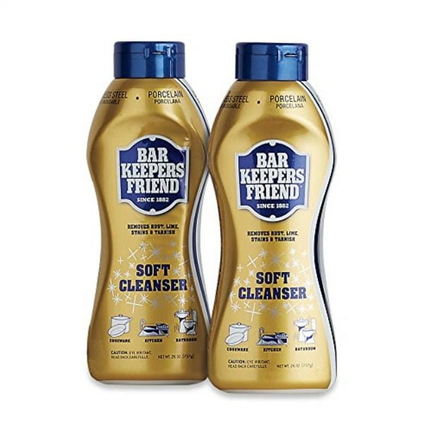 Bar Keeper's Friend 2Pack Liquid Cleanser Made in USA