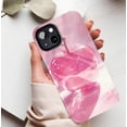 thumbnail image 5 of Pink Glass Apple iPhone Case for Fashion Women Stylish Elegant Design Compatible with iPhone 11/12/13/14/15/16 (Pro Max/Plus), 5 of 9