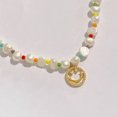 thumbnail image 4 of Collar de esmoquin de perlas para mujer Rojo Verde, 4 of 4
