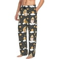 thumbnail image 2 of Fotbe Cute Bee Gnome Men's Pajama Pants,Sleepwear Pants,Pj Bottoms Drawstring And Pockets-Large, 2 of 9