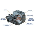 thumbnail image 3 of Danner Manufacturing, Inc., Pondmaster Pond-Mag, 350 GPH Magnetic Drive Water Pump, Black, 02523, 3 of 3