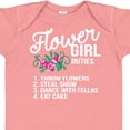thumbnail image 4 of Inktastic Flower Girl Wedding Duties Girls Baby Bodysuit, 4 of 5